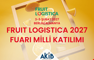 Fruit Logistica Fuarı 2027 Milli Katılımı